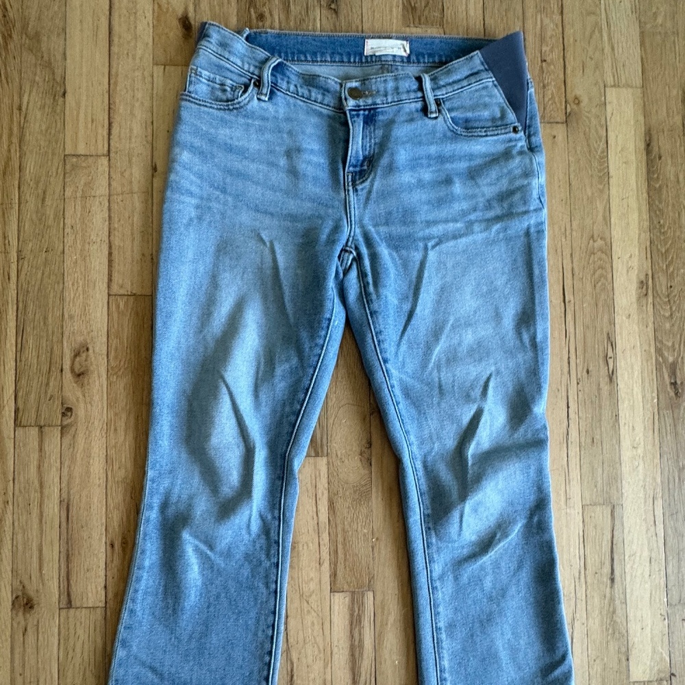 The Crop Maternity Jean by Hatch Collection